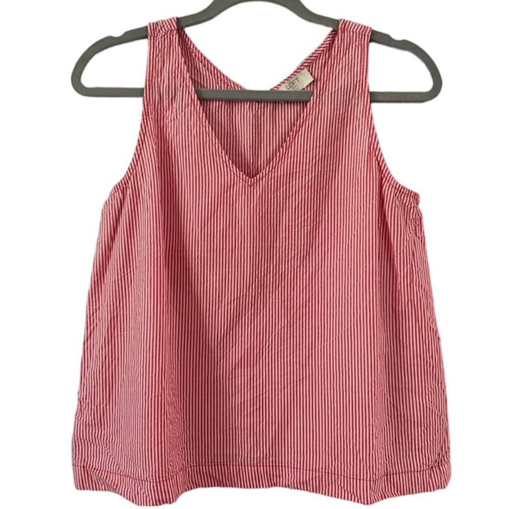 LOFT Striped Tank